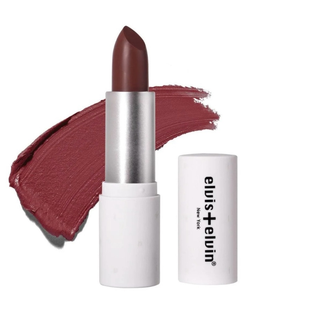 Elvis + Elvin floral lipstick full size BNIB BNWT
